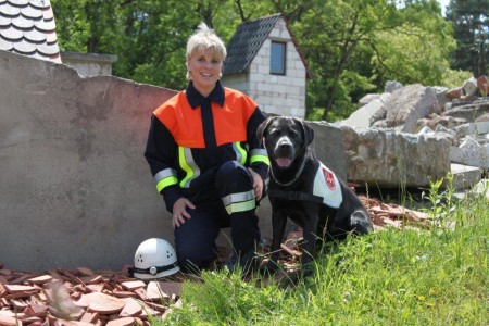 Trümmer- und Flächensuchhund Dschingis