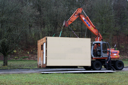 Die Welpenstube ist umgezogen